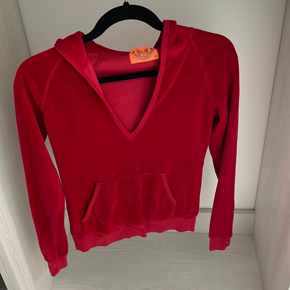 Juicy Couture velvet hoodie - Picture 1 of 6